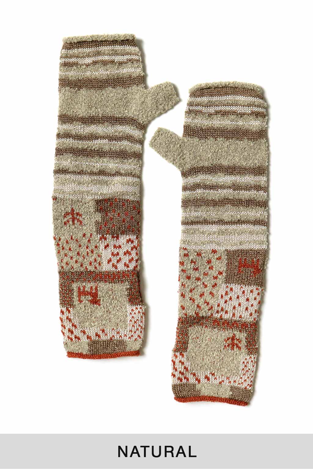 Kapital GABBEH Patchwork 2Ways Mittens  - 3 Colors