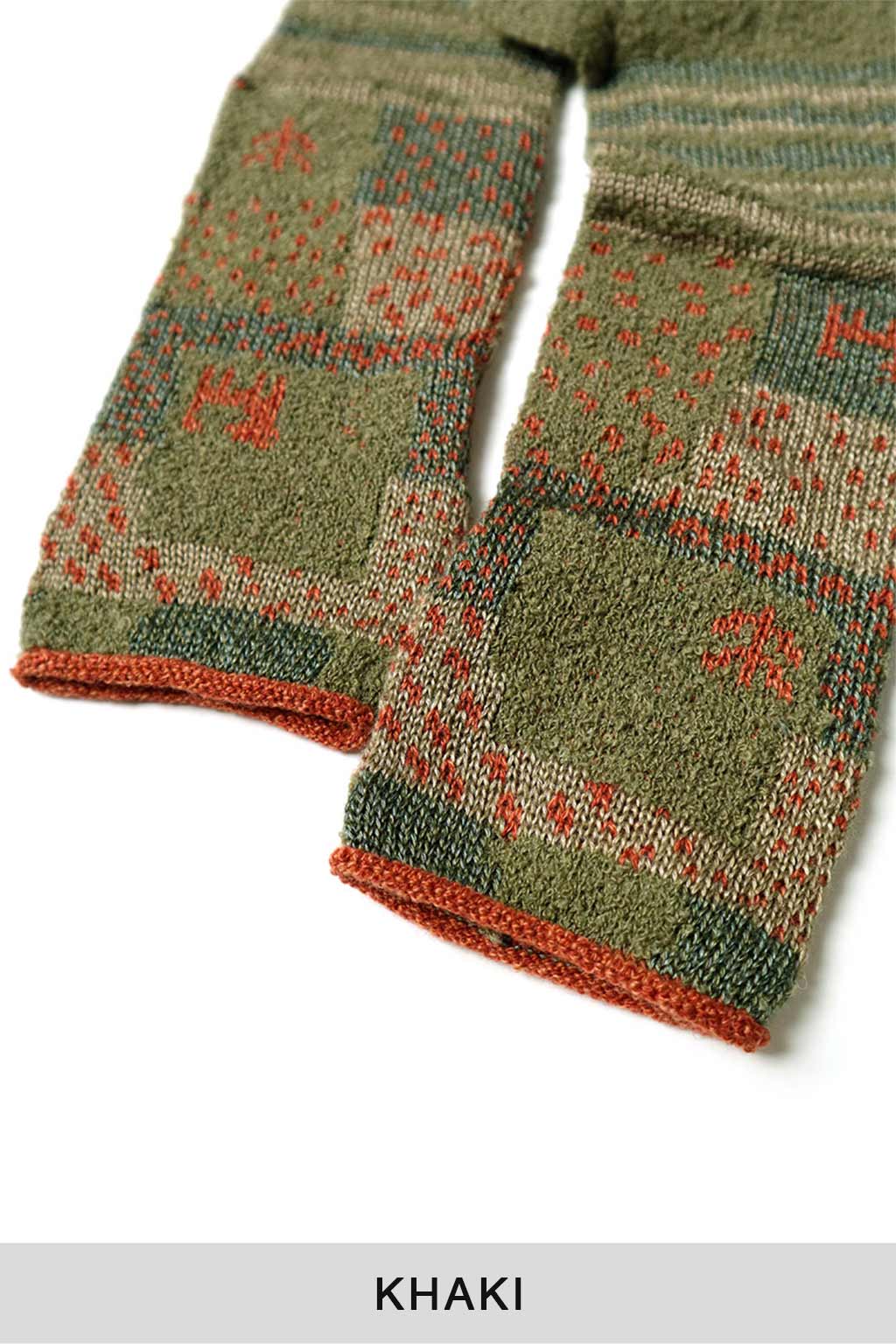 Kapital GABBEH Patchwork 2Ways Mittens  - 3 Colors