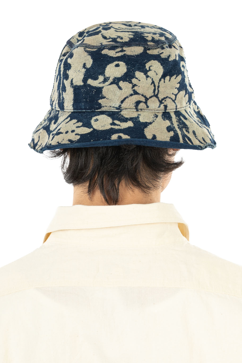 Kapital - IDG Dense jersey DAMASK Bucket Hat 