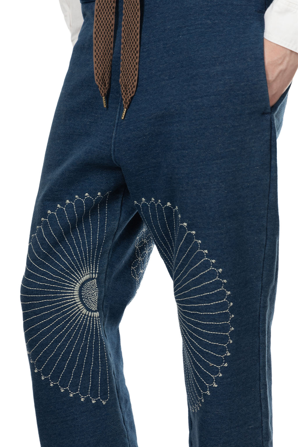 Kapital - IDG Fleecy Knit SWT Pants (FUROSHIKI Embroidery)