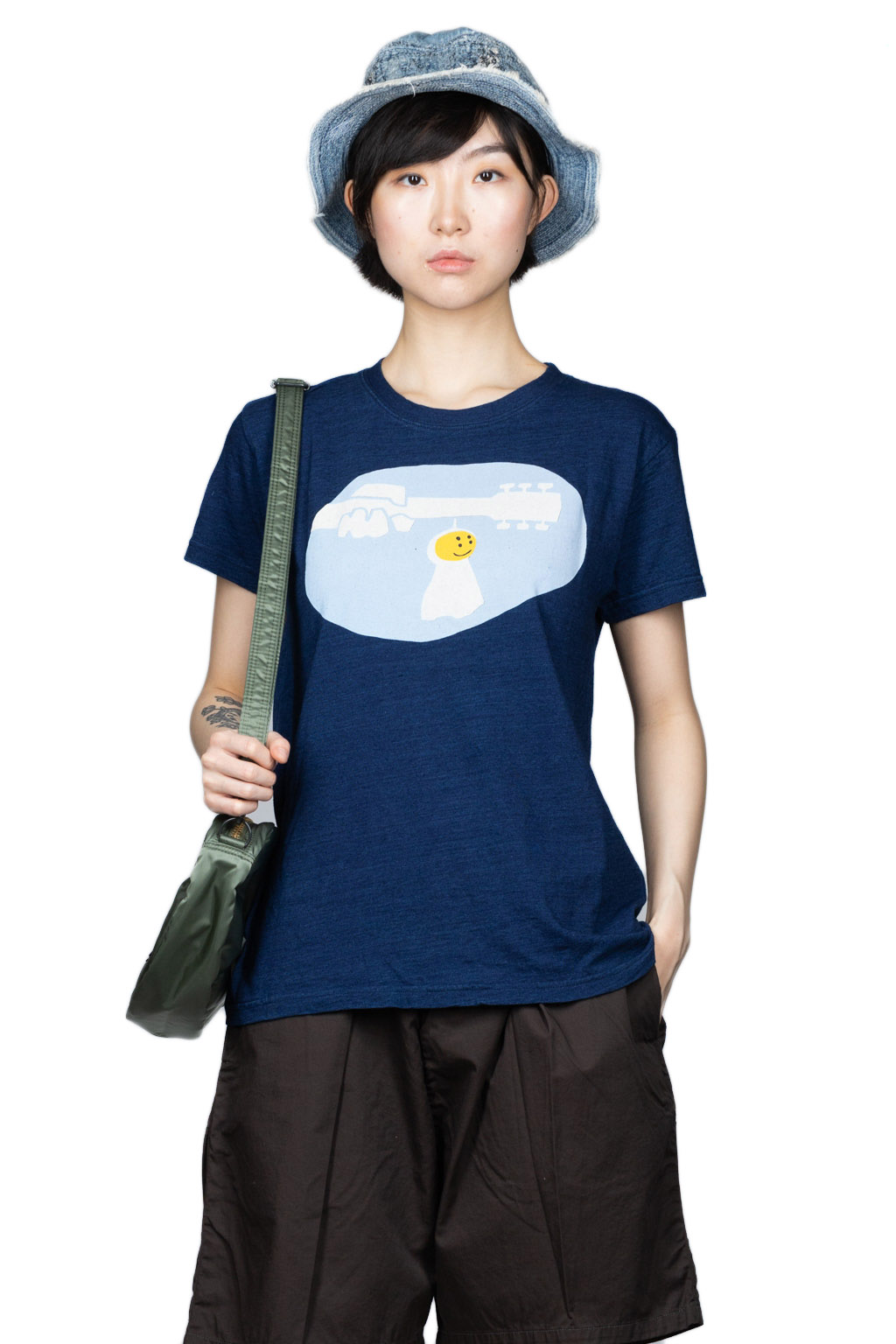 Kapital IDG Jersey Crew T (TERU-TERU WOODSTOCK)