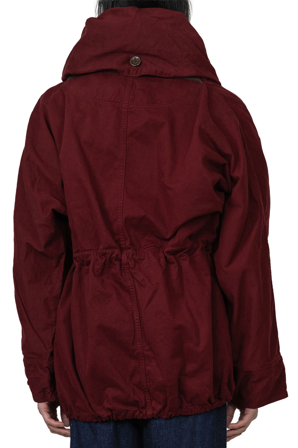Kapital - KATSURAGI COTTON RING COAT - Burgundy