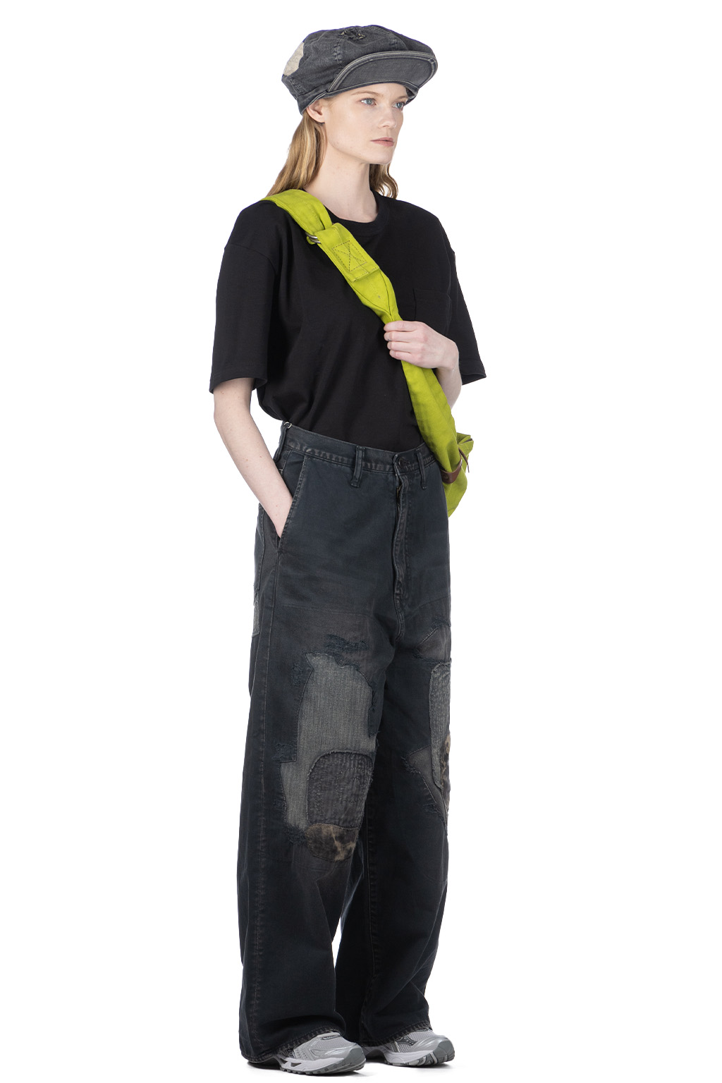 Kapital - KATSURAGI PORT Baggy Pants - Champetre Remake
