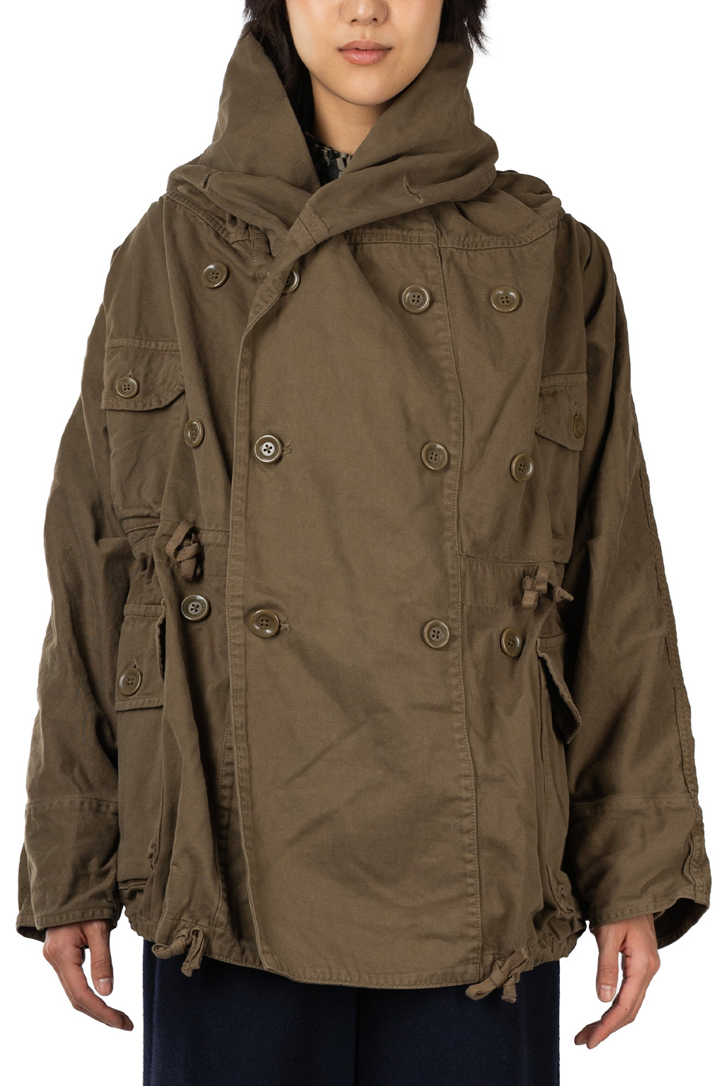 Kapital Katsuragi Cotton RING Coat - Khaki