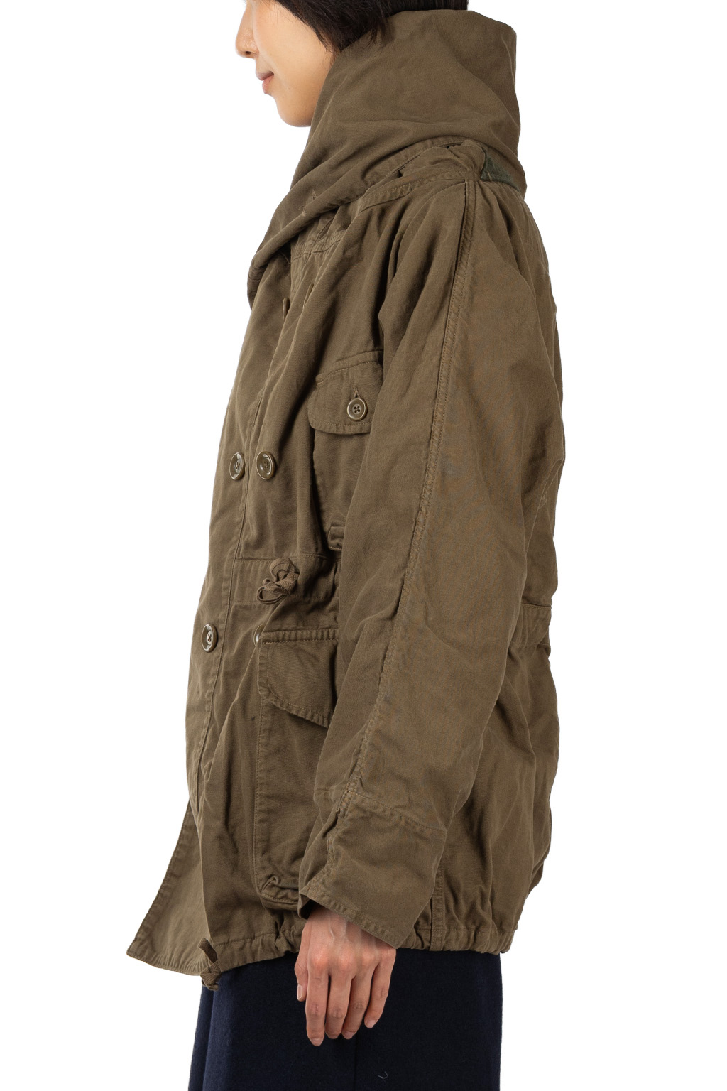 Kapital Katsuragi Cotton RING Coat - Khaki