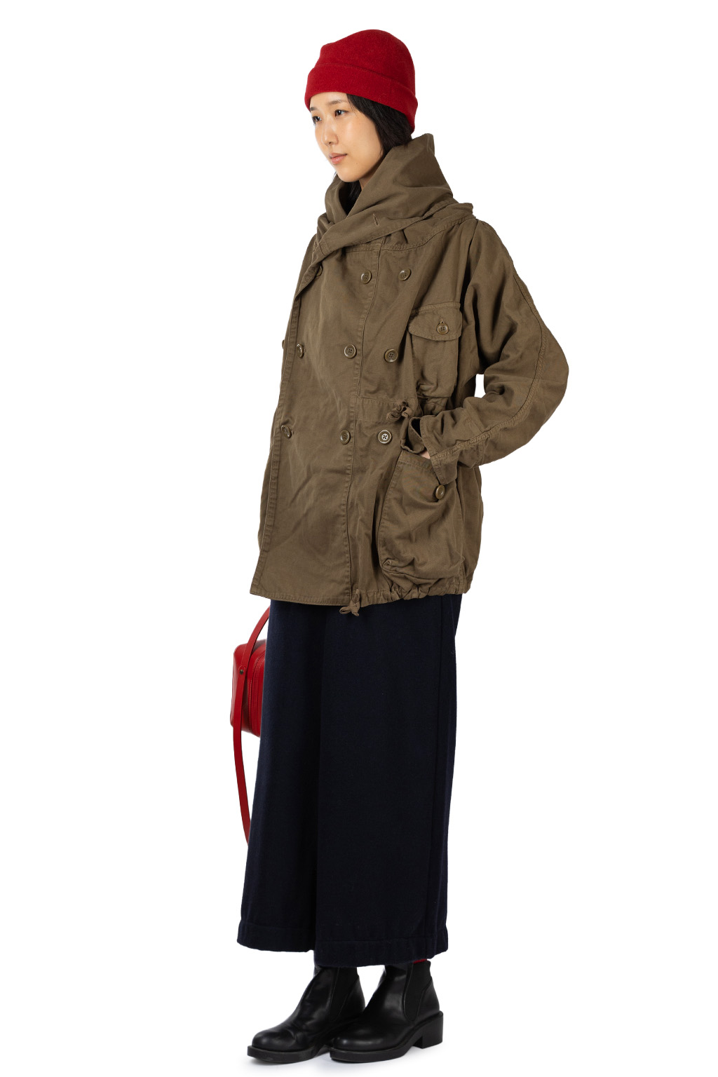 Kapital Katsuragi Cotton RING Coat - Khaki