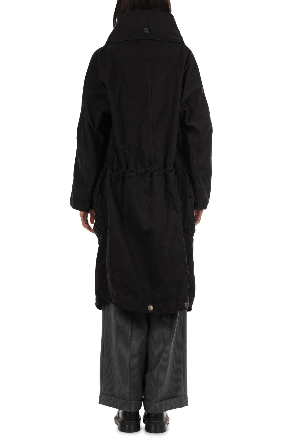 Kapital Katsuragi Cotton Tall RING Coat - Black