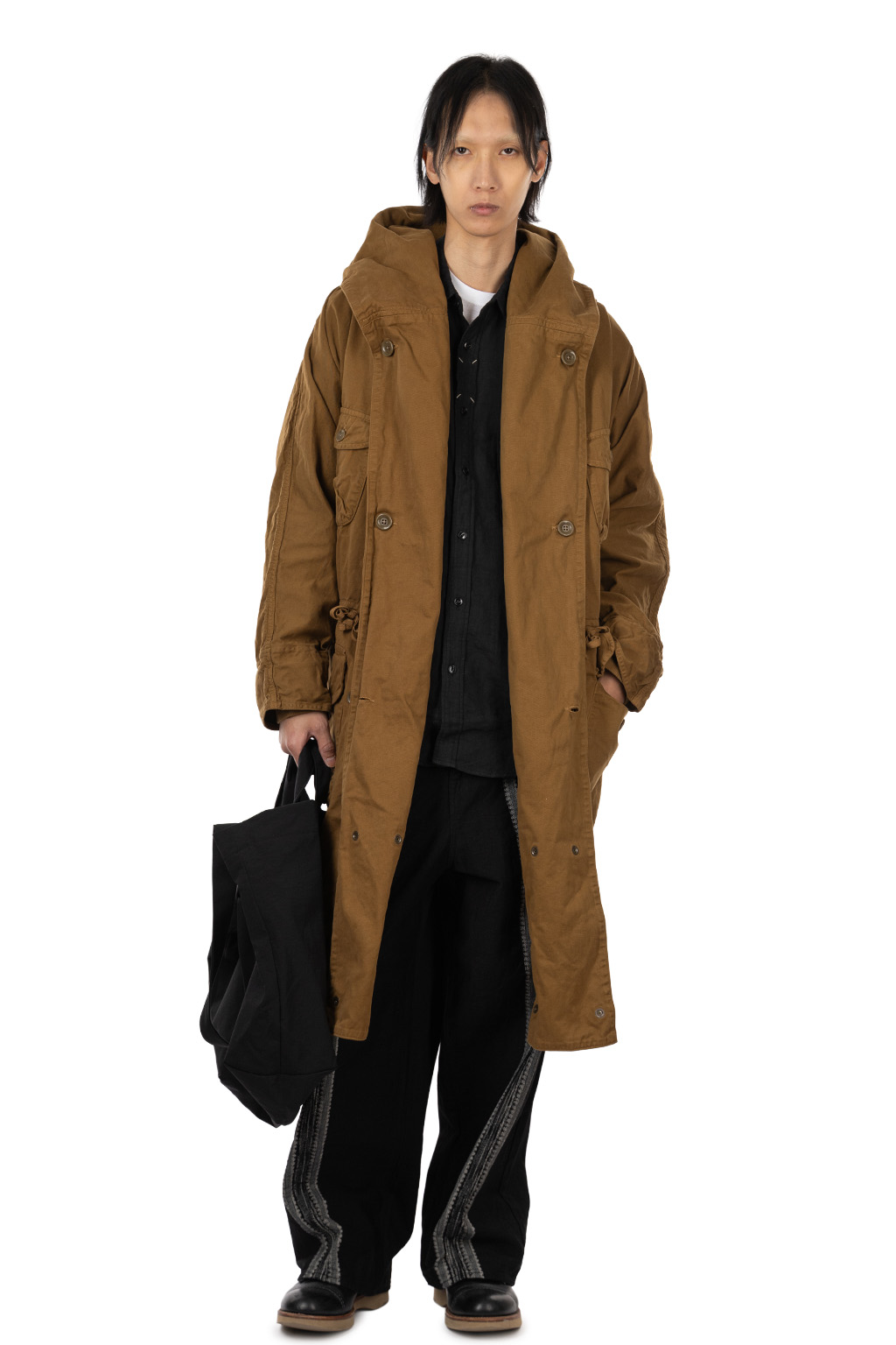 Kapital - Katsuragi Cotton Tall RING Coat - Gold