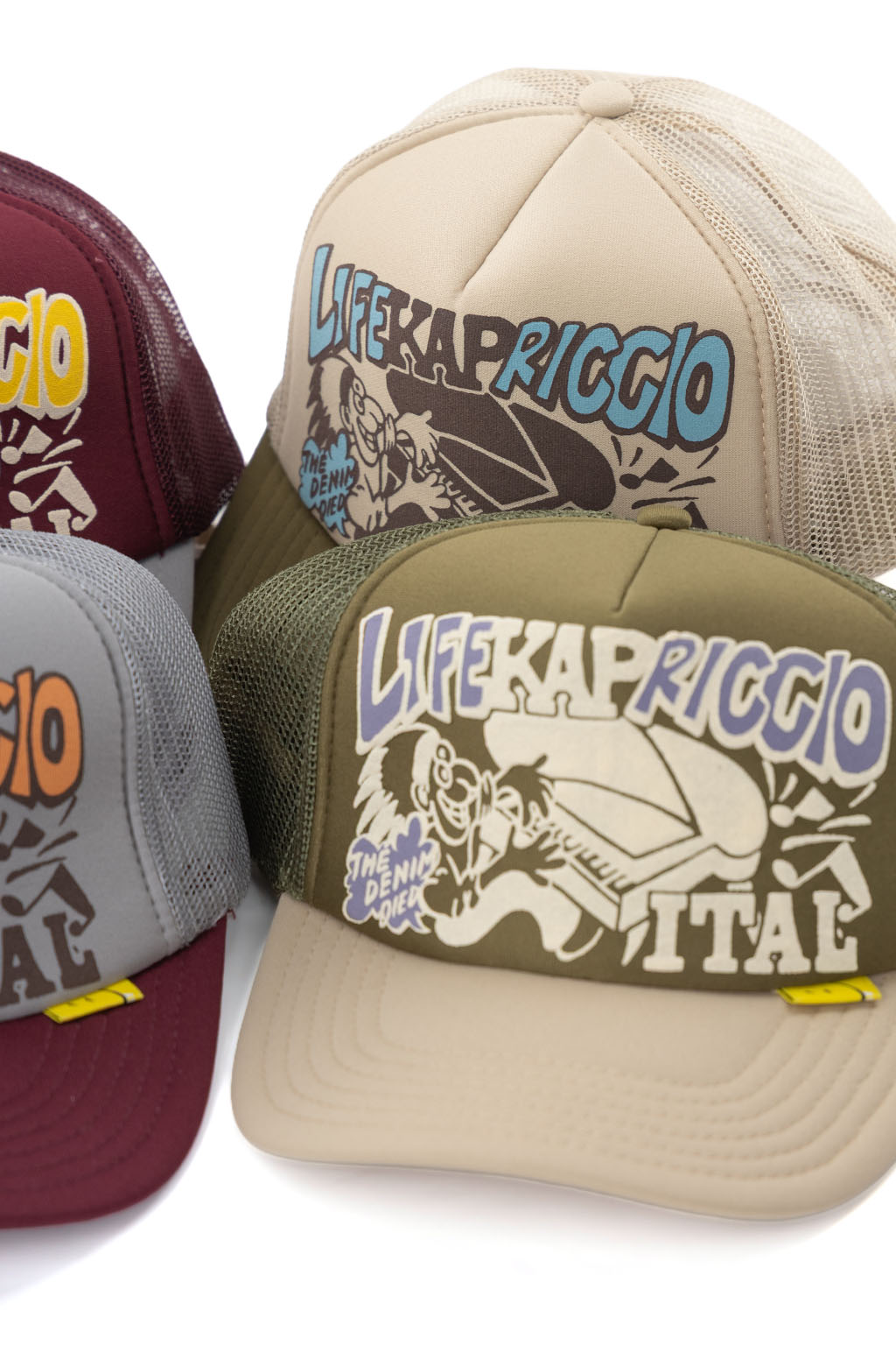 Kapital - LIFE KAPRICCIO Track Cap - 6 Color Choices
