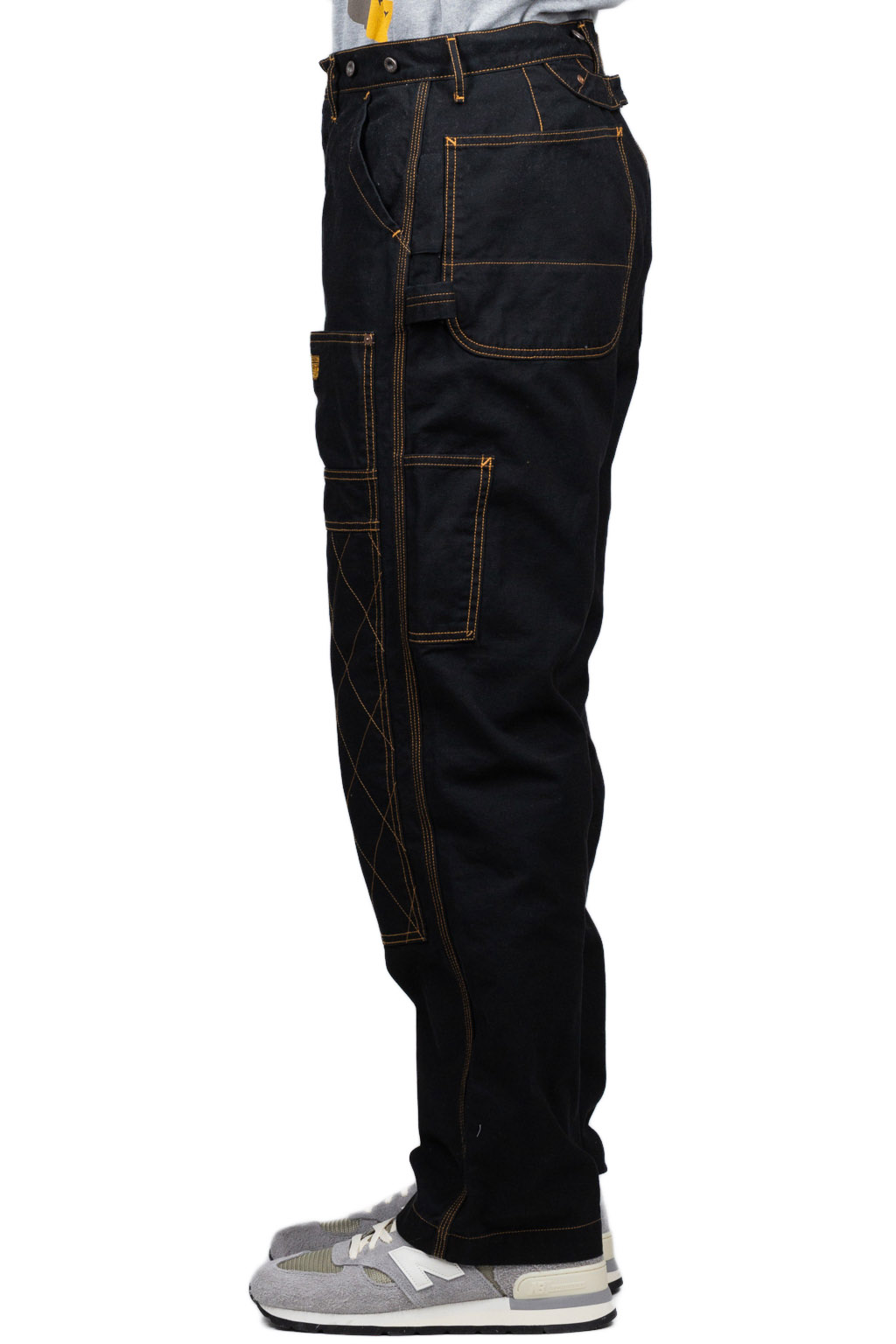Kapital Light Canvas LUMBER Pants - Black