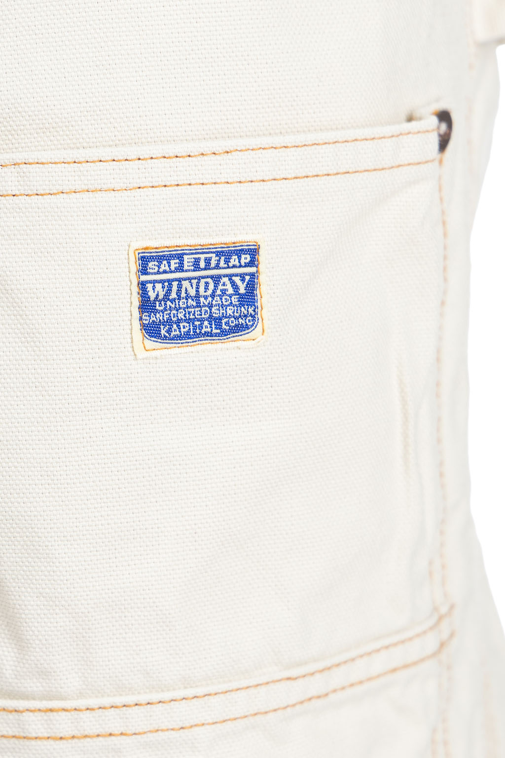 Kapital - Light Canvas LUMBER Pants - Natural