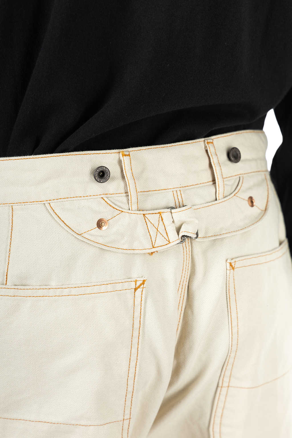 Kapital - Light Canvas LUMBER Pants - Natural