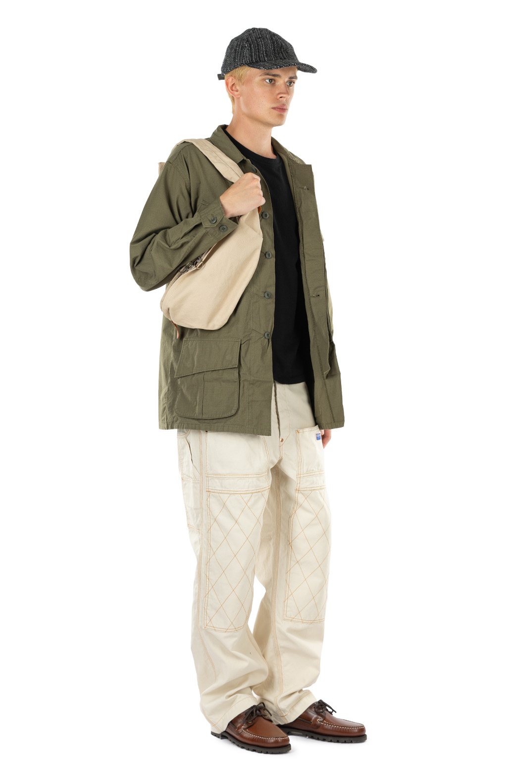 Kapital - Light Canvas LUMBER Pants - Natural
