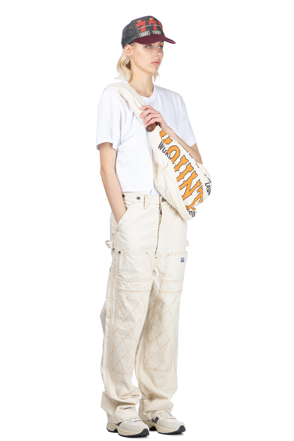 Kapital - Light Canvas LUMBER Pants - Natural