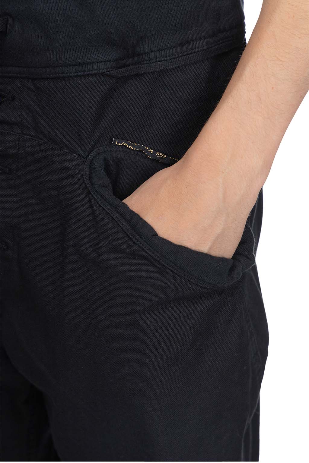 Kapital Light Canvas SAROUEL NOUVELLE Pants - Black