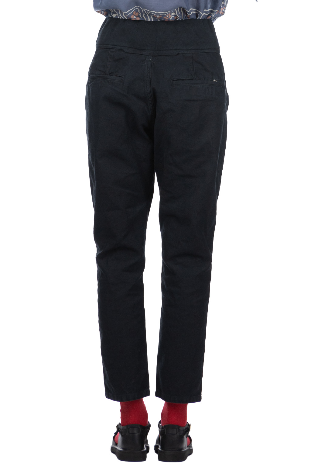 Kapital Light Canvas SAROUEL NOUVELLE Pants - Black