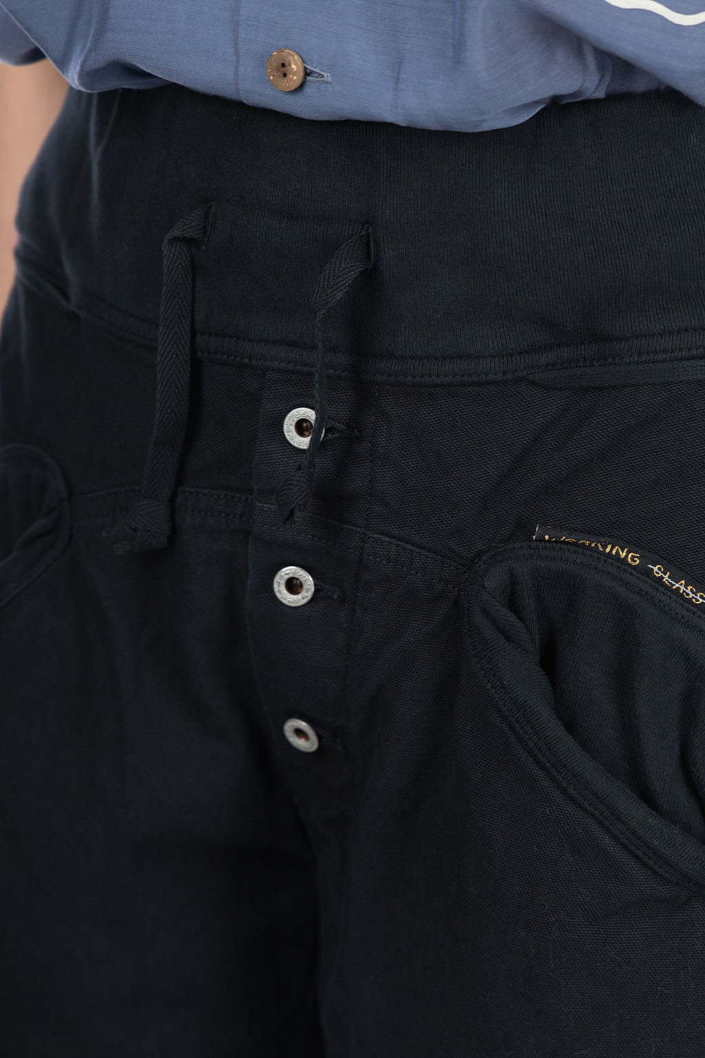 Kapital Light Canvas SAROUEL NOUVELLE Pants - Black