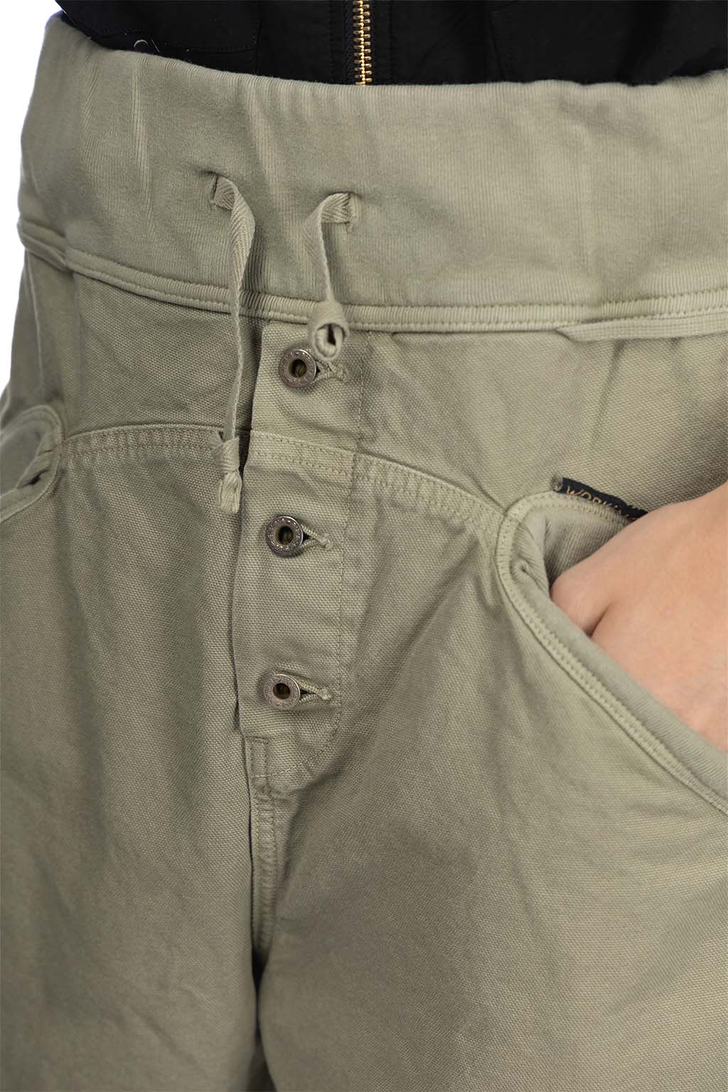 Kapital Light Canvas Sarouel Nouvelle Pants - Khaki