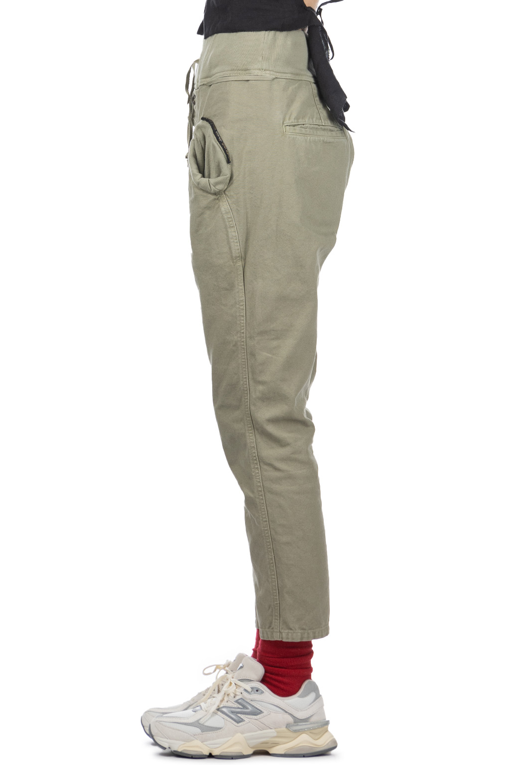 Kapital Light Canvas Sarouel Nouvelle Pants - Khaki