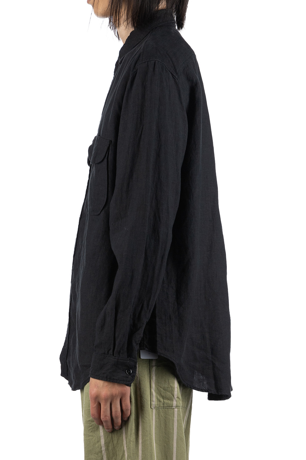 Kapital - Linen CLIP Shirt - Black