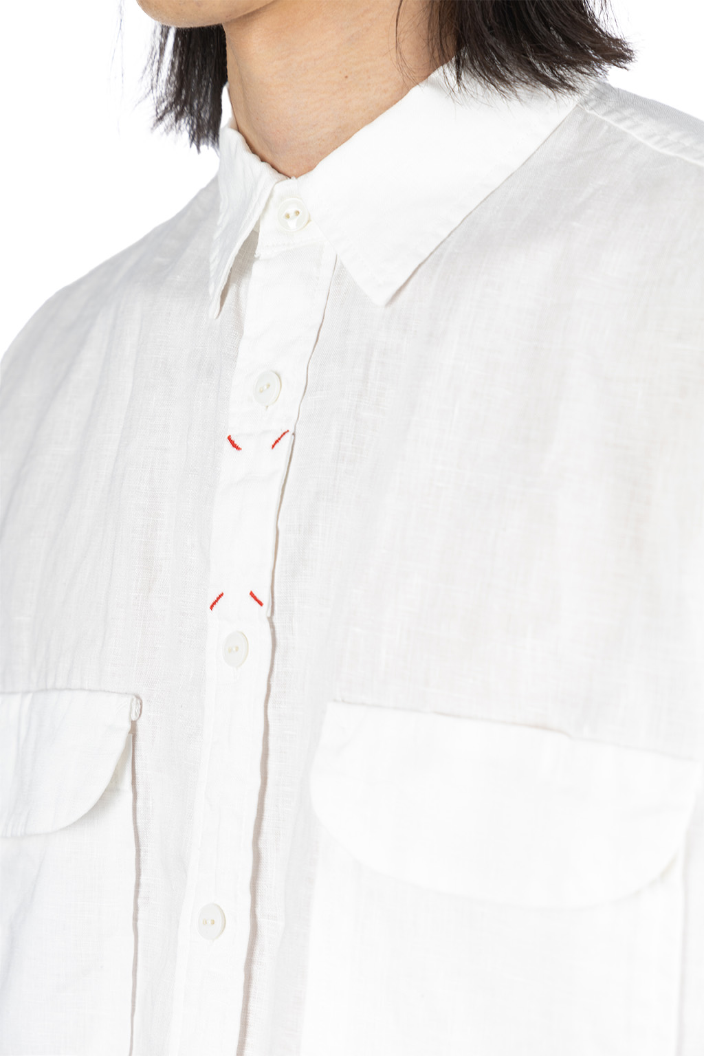Kapital - Linen CLIP Shirt - White