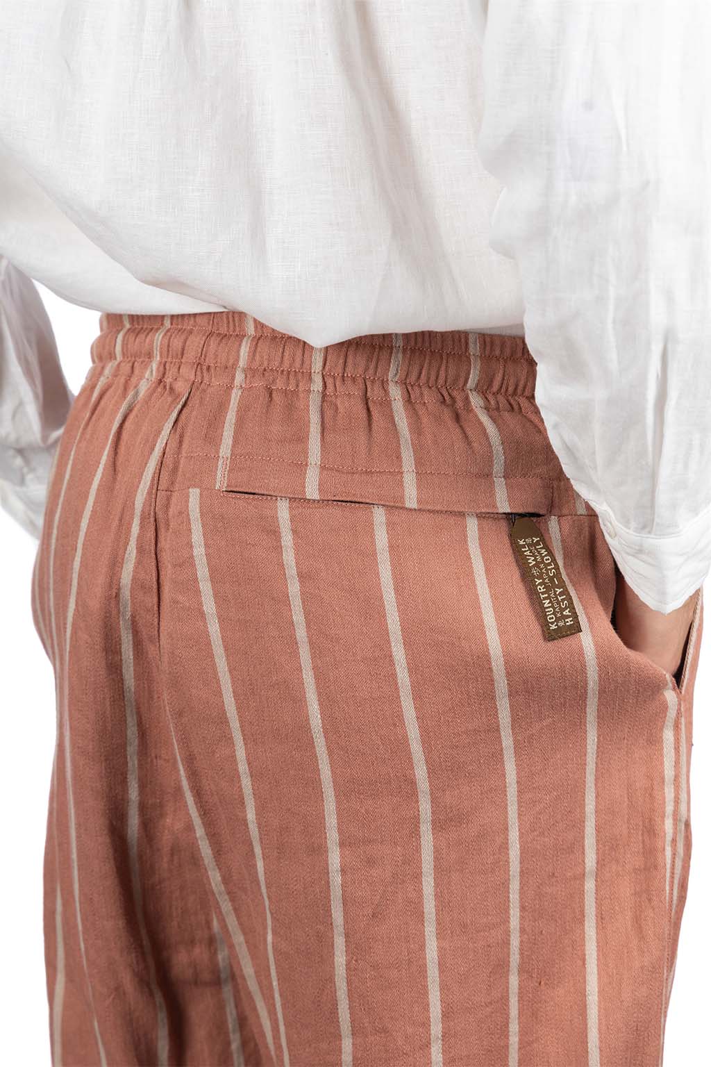 Kapital - Linen PHILLIES Stripe EASY Pants - Sohobrick