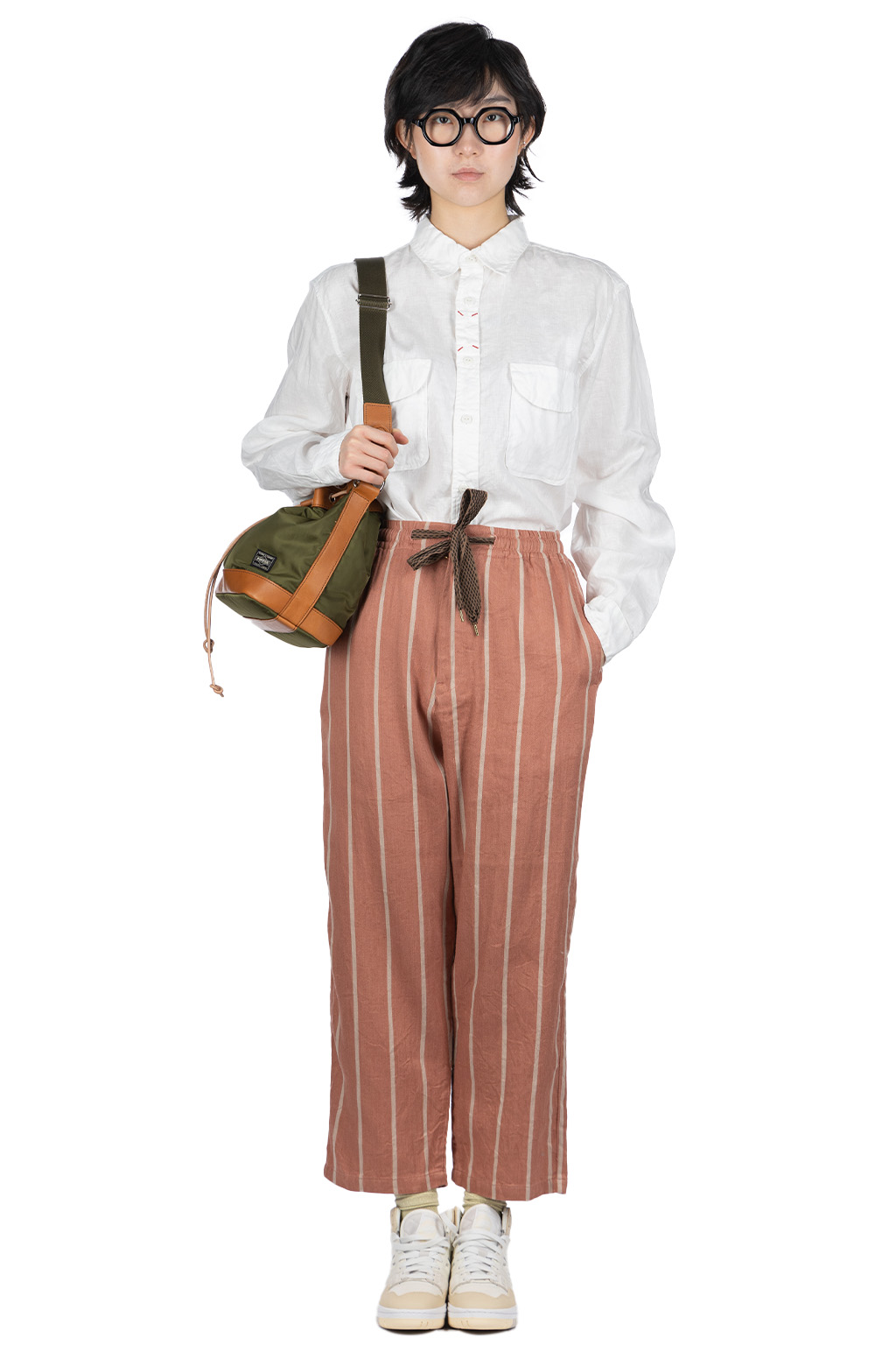 Kapital - Linen PHILLIES Stripe EASY Pants - Sohobrick