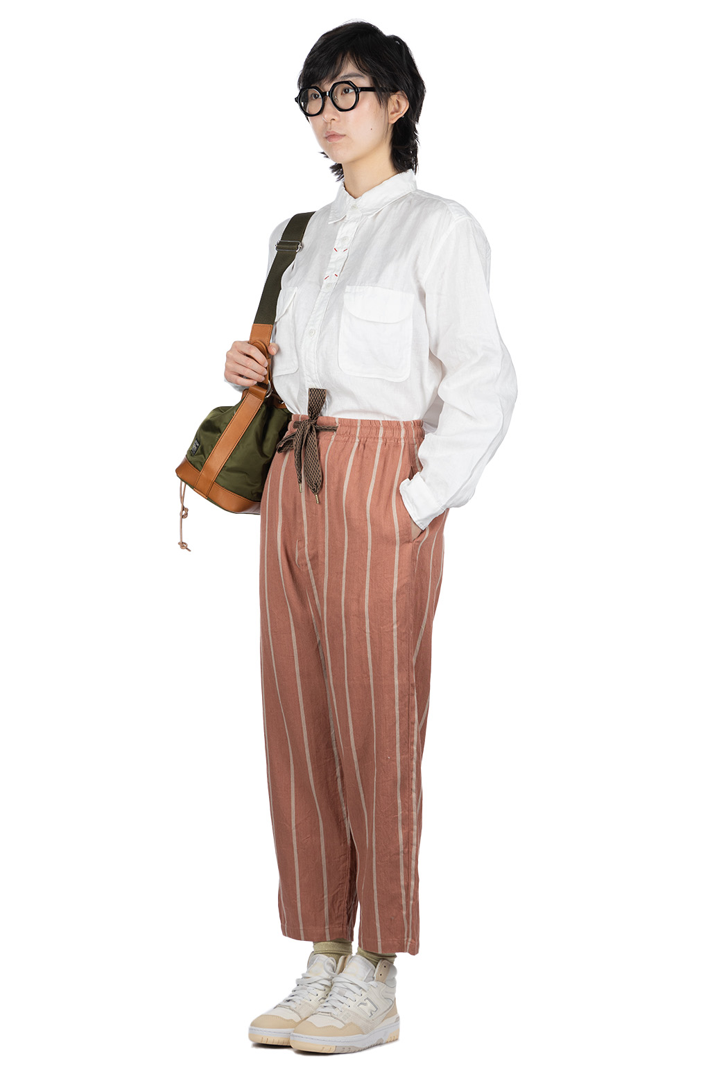 Kapital - Linen PHILLIES Stripe EASY Pants - Sohobrick