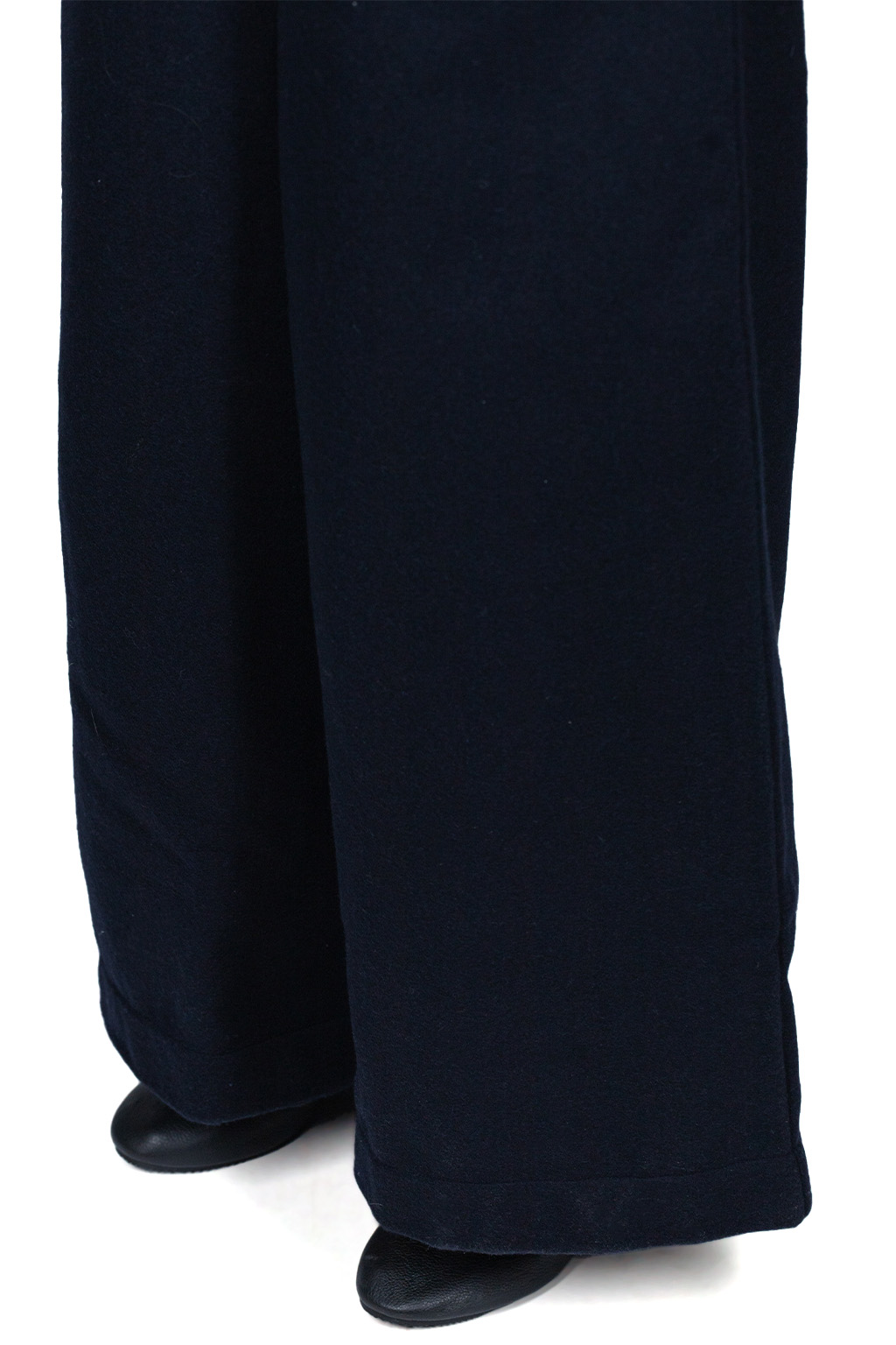 Kapital Melton Wool Gilet Overall - Navy