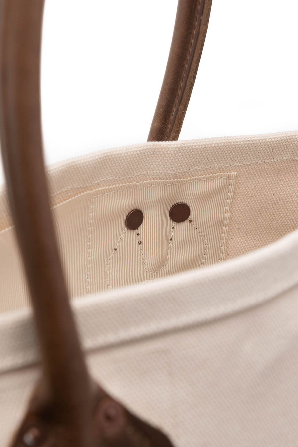 Kapital - No.4 Canvas KO.TSU.KO.TSU. Tote Bag   S - Ecru x Black