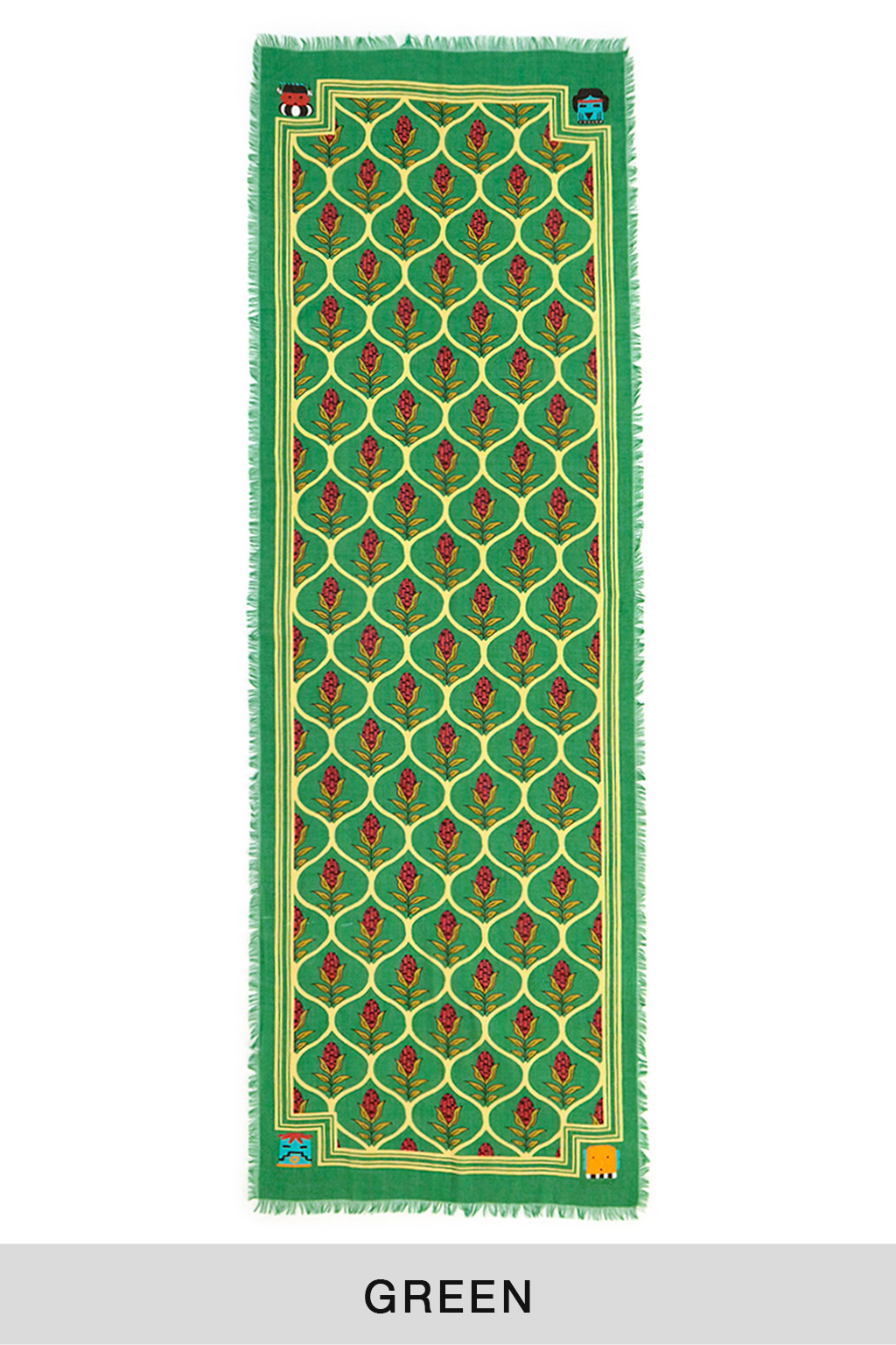 Kapital Rayon DISCO Arabesque Stole - 4 Colors