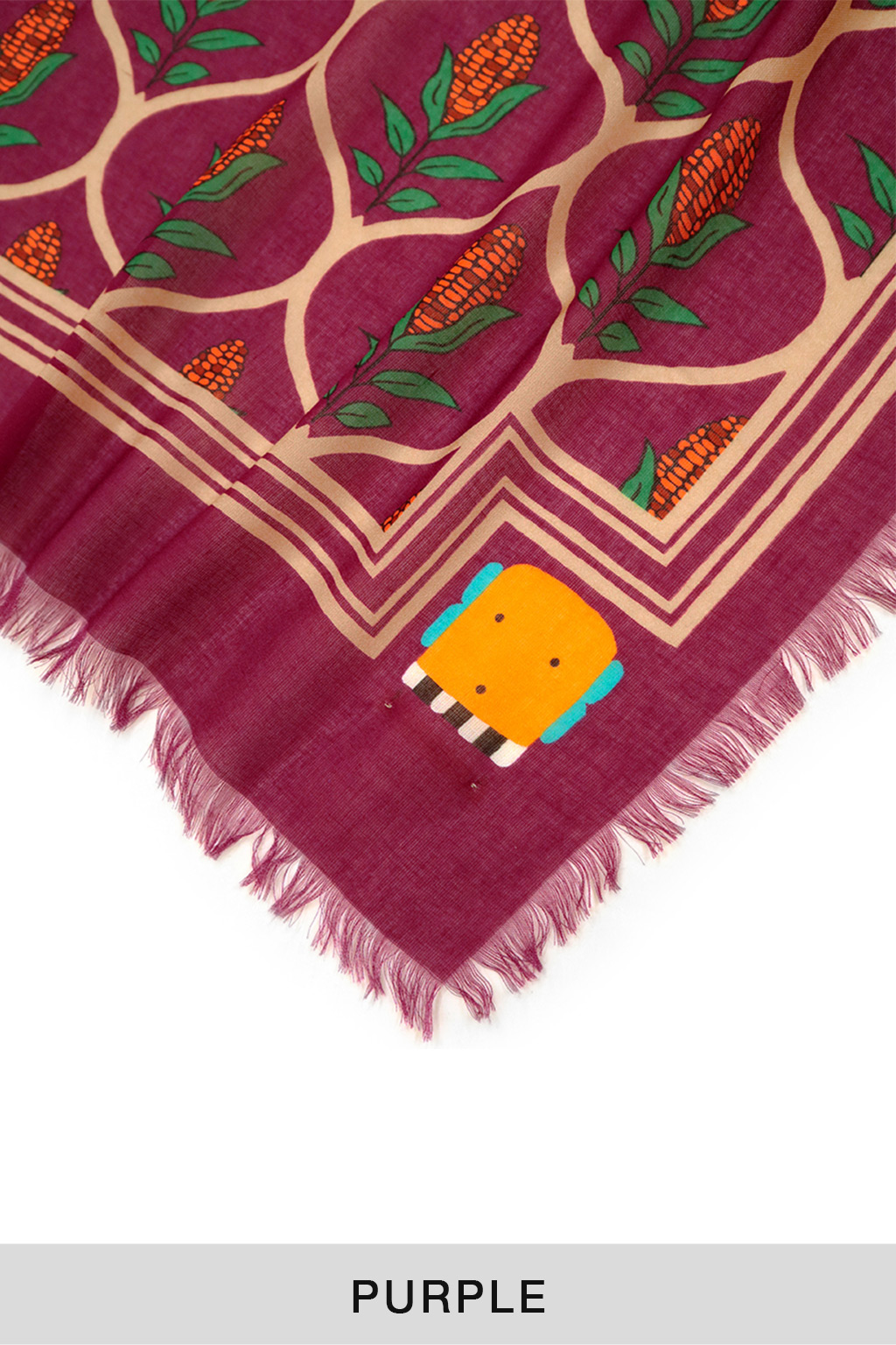 Kapital Rayon DISCO Arabesque Stole - 4 Colors