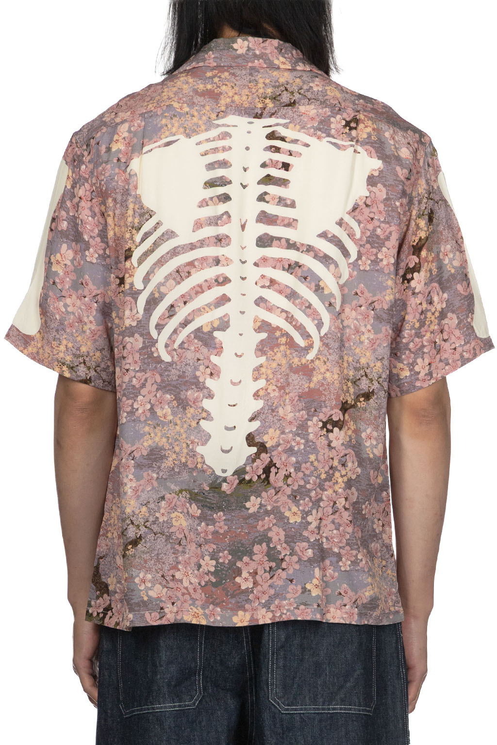 Kapital - Rayon SAKURA-BONE Aloha Shirt - Grey