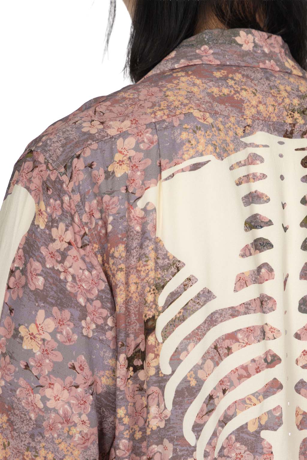 Kapital - Rayon SAKURA-BONE Aloha Shirt - Grey