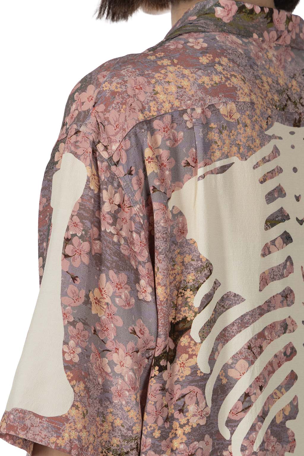 Kapital - Rayon SAKURA-BONE Aloha Shirt - Grey