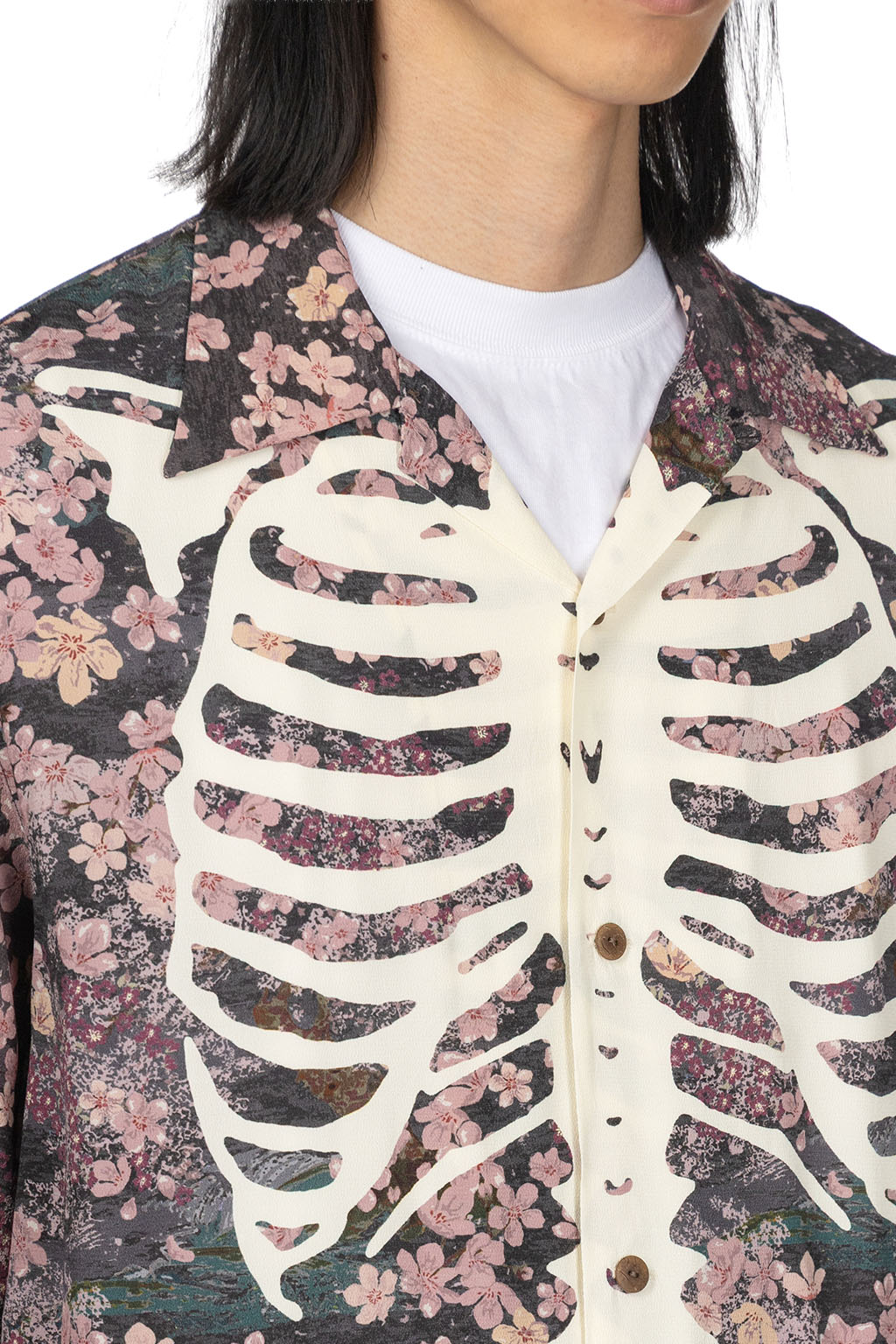 Kapital - Rayon SAKURA-BONE Aloha Shirt - I-B