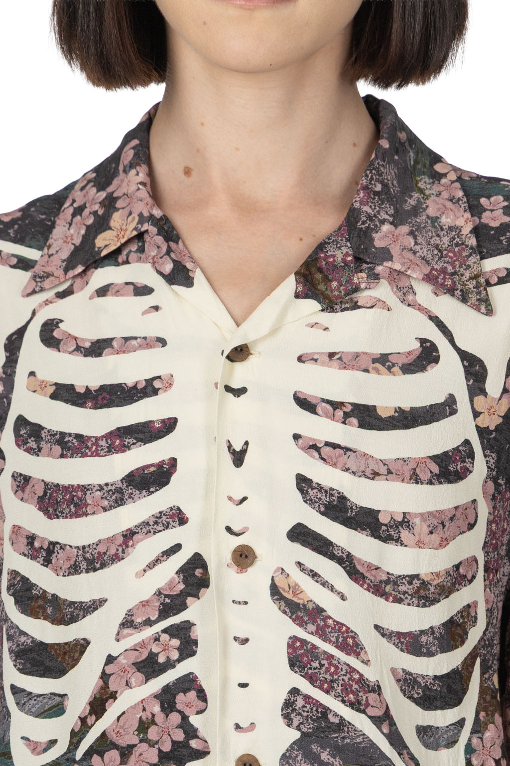 Kapital - Rayon SAKURA-BONE Aloha Shirt - I-B