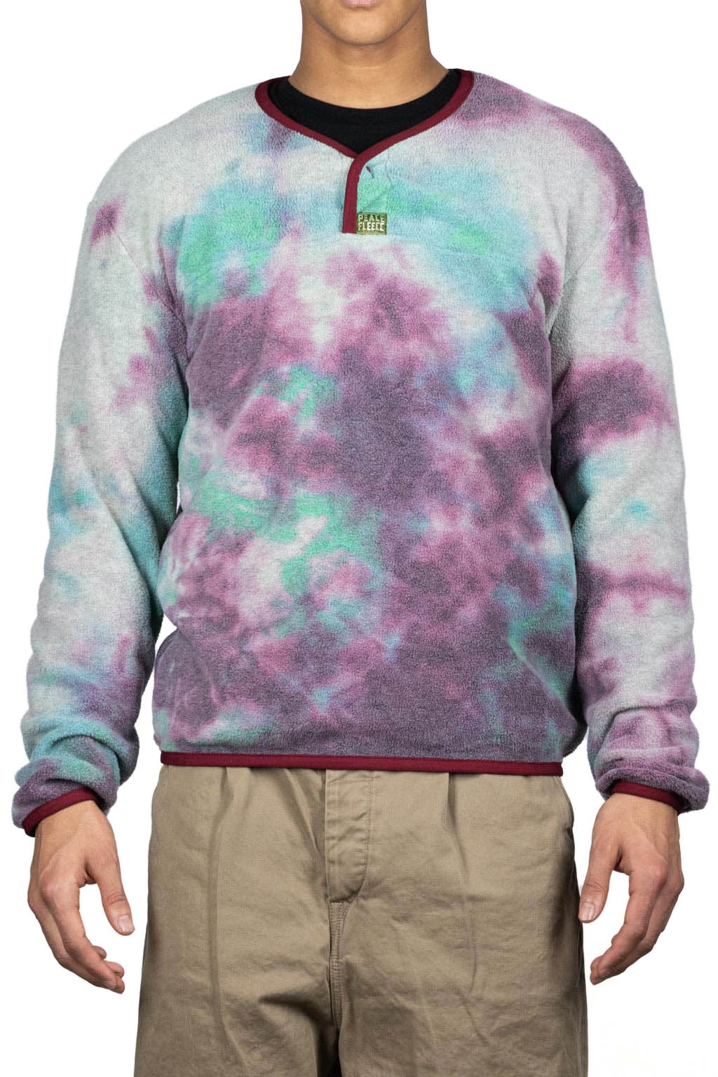 Kapital Reverse Fleece Tie Dye Packed T (ASHBURY DYED) - Blue