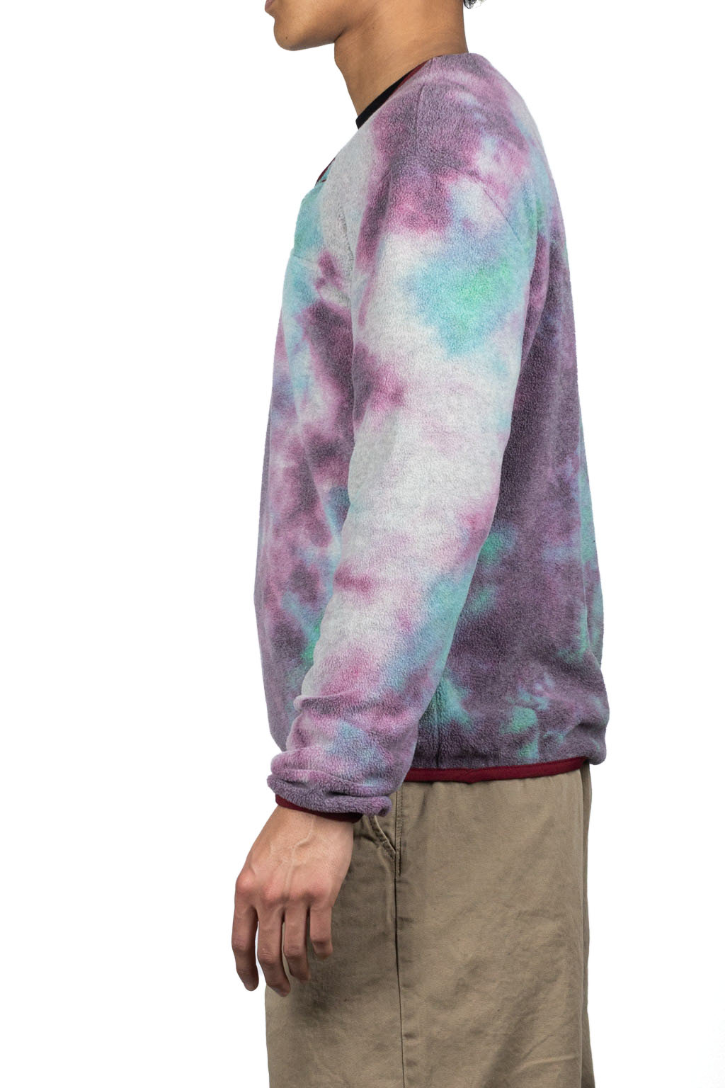 Kapital Reverse Fleece Tie Dye Packed T (ASHBURY DYED) - Blue