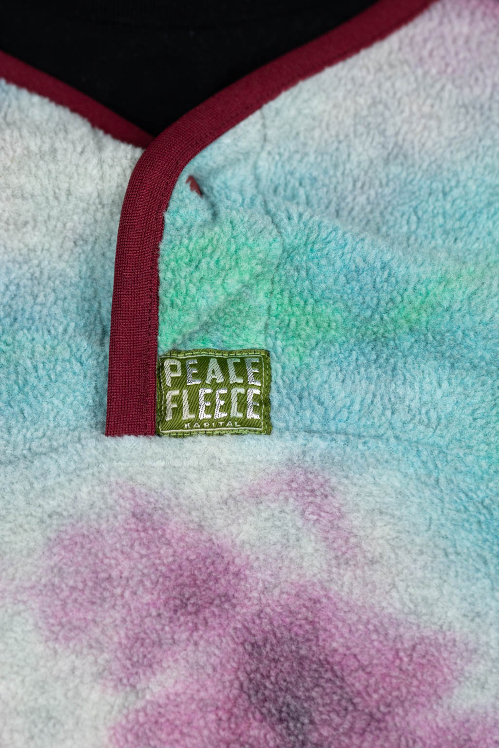 Kapital Reverse Fleece Tie Dye Packed T (ASHBURY DYED) - Blue