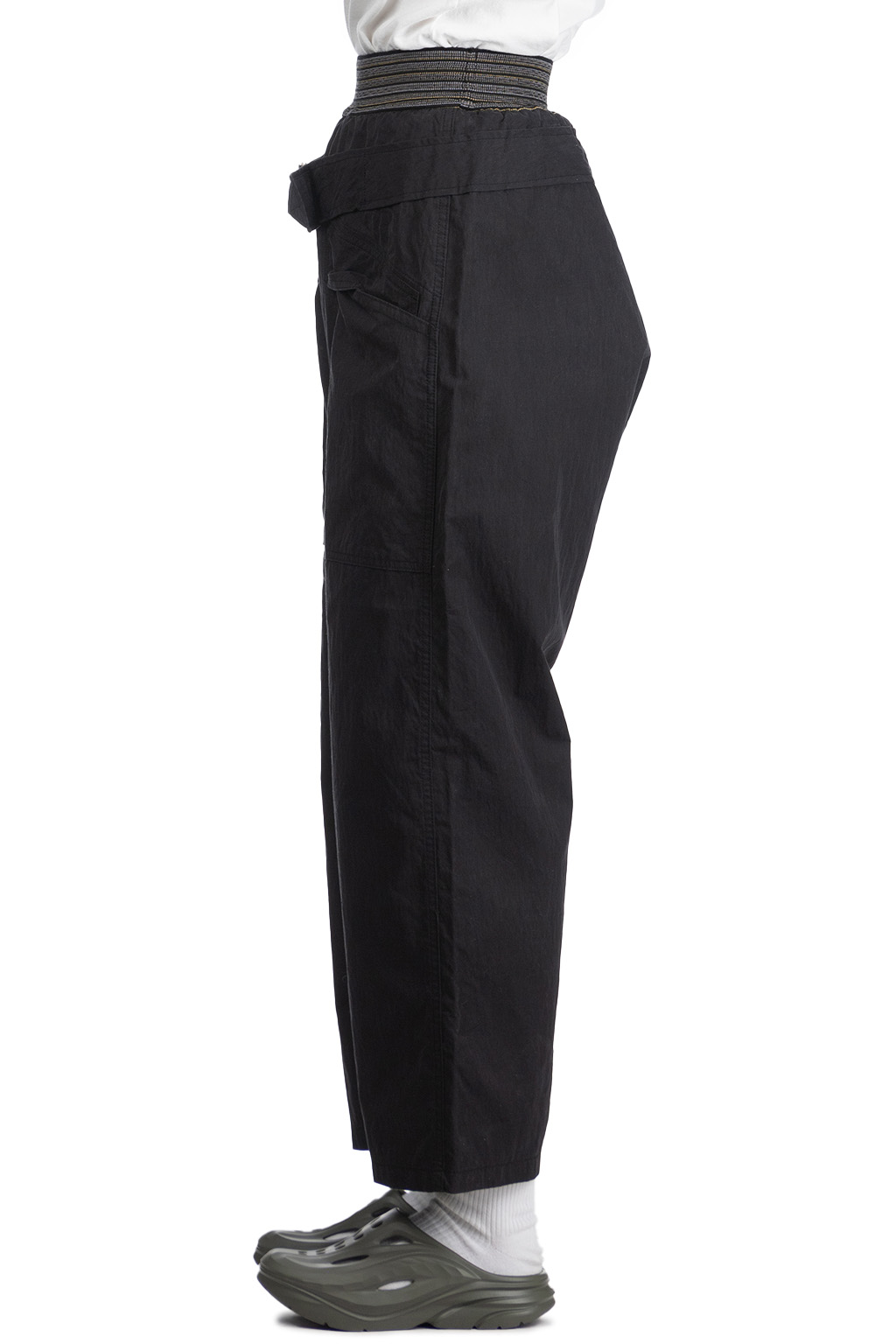 Kapital - Rip Stop AVIATOR SUITCUT Pants - Black