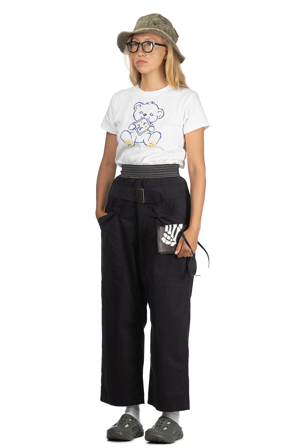 Kapital - Rip Stop AVIATOR SUITCUT Pants - Black