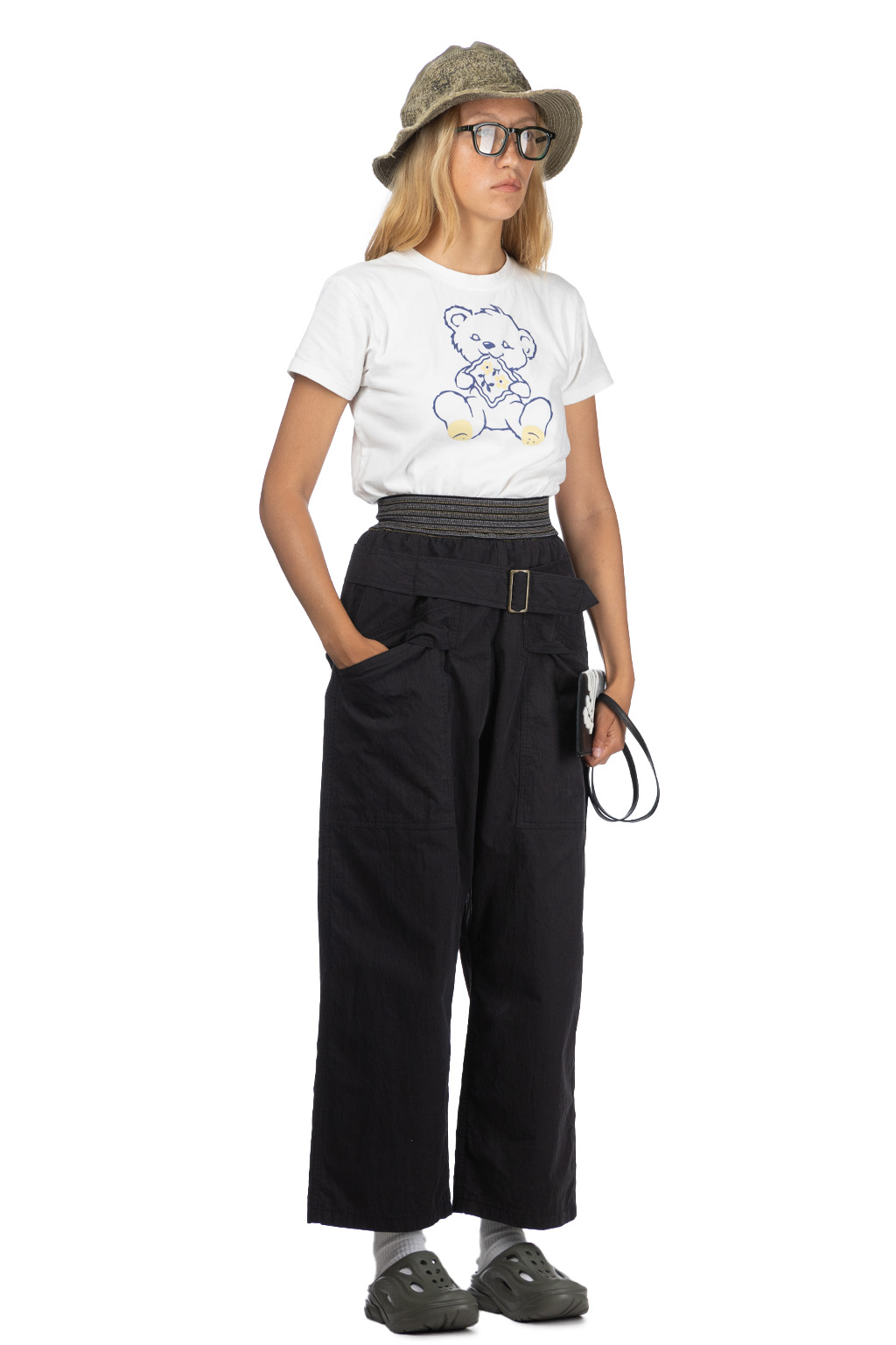 Kapital - Rip Stop AVIATOR SUITCUT Pants - Black