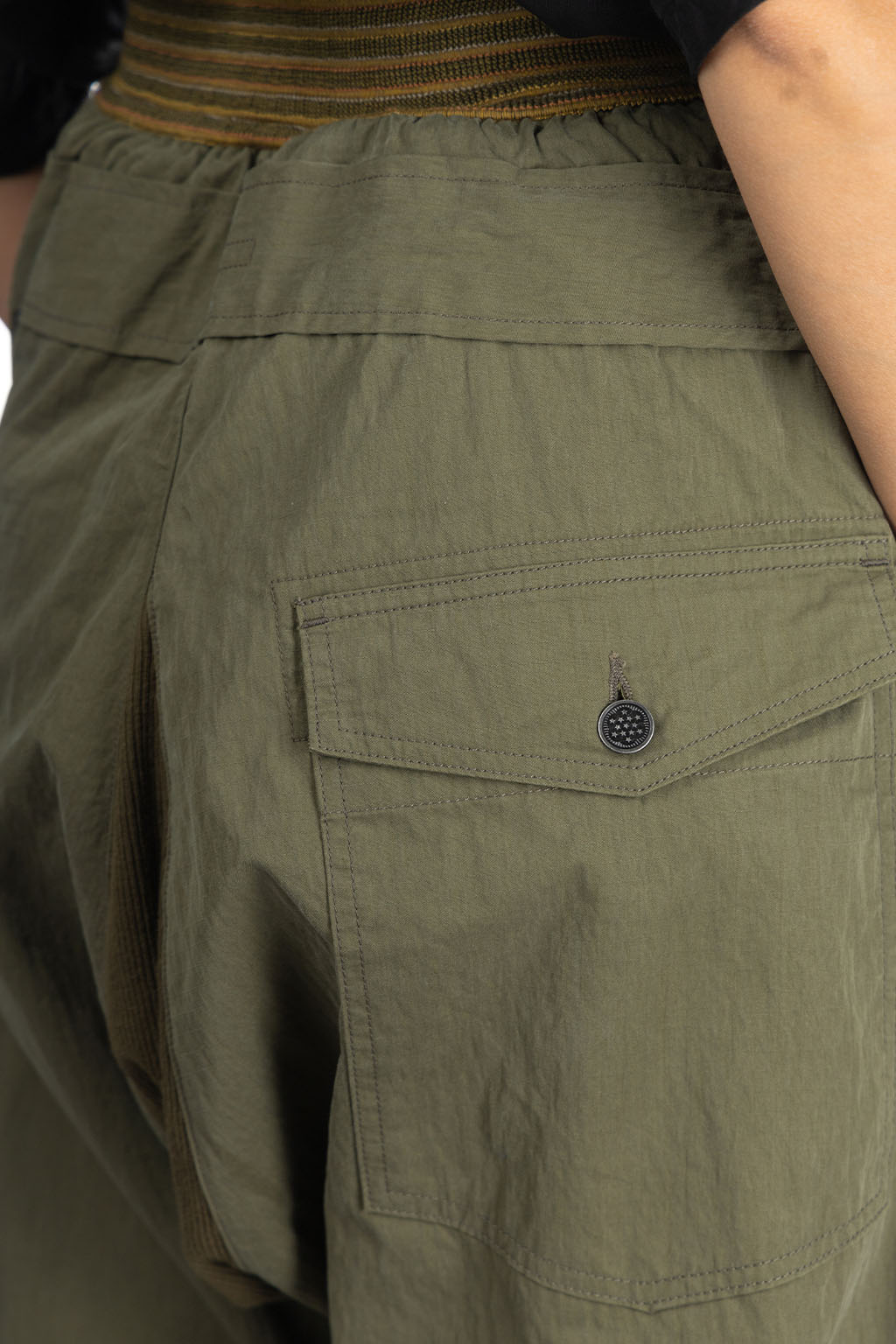 Kapital - Rip Stop AVIATOR SUITCUT Pants - Khaki