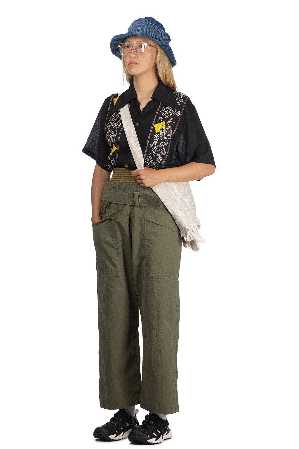 Kapital - Rip Stop AVIATOR SUITCUT Pants - Khaki