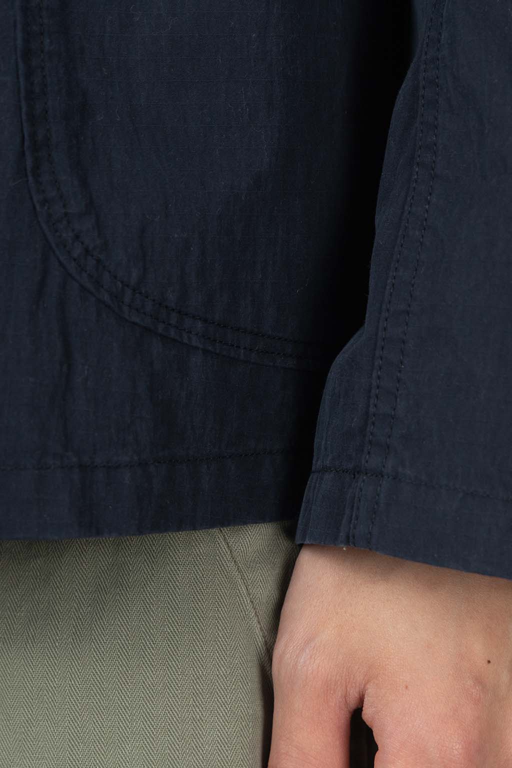 Kapital - Rip Stop HOSPITAL Jacket - Navy