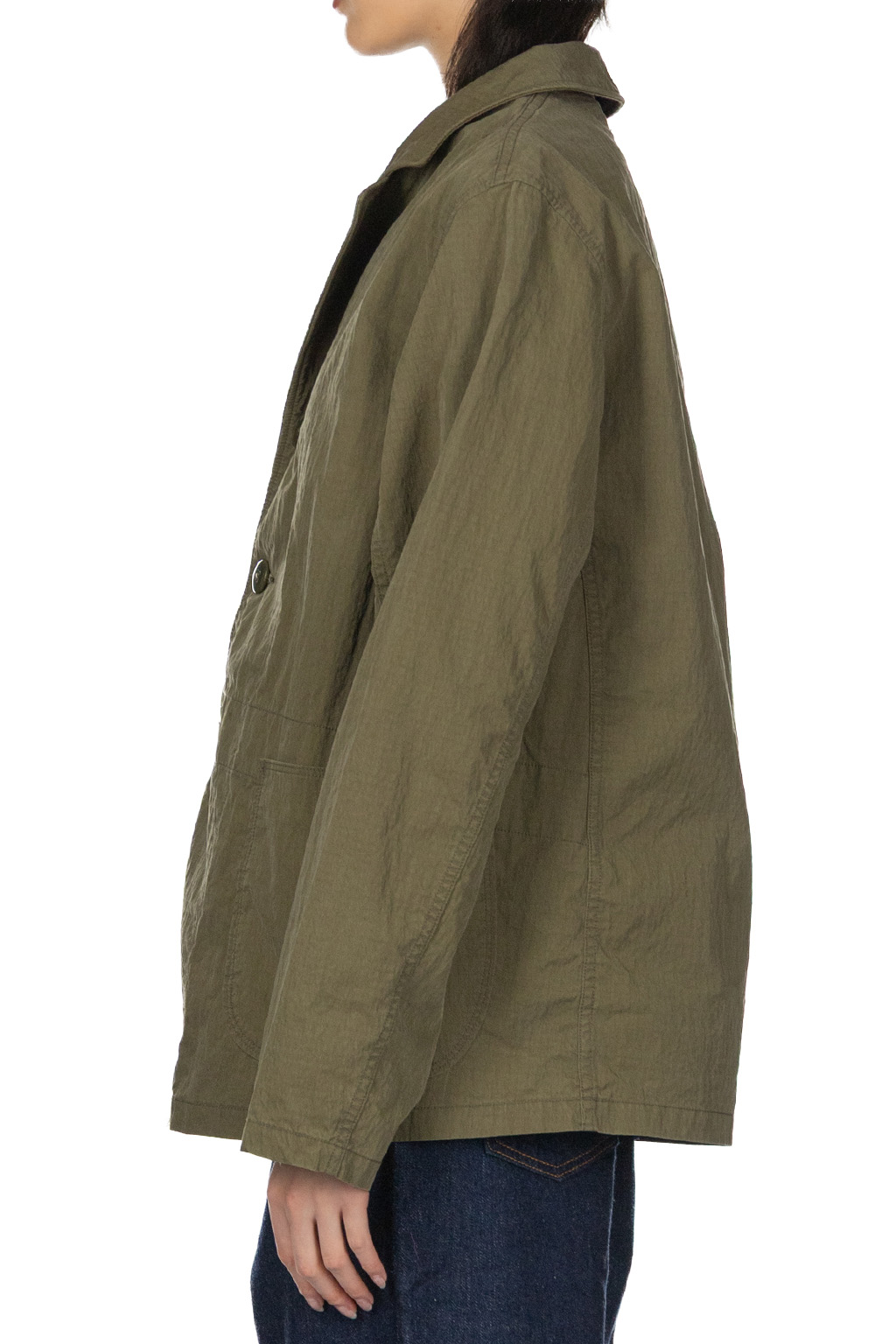 Kapital - Rip-Stop Hospital Jacket - Khaki