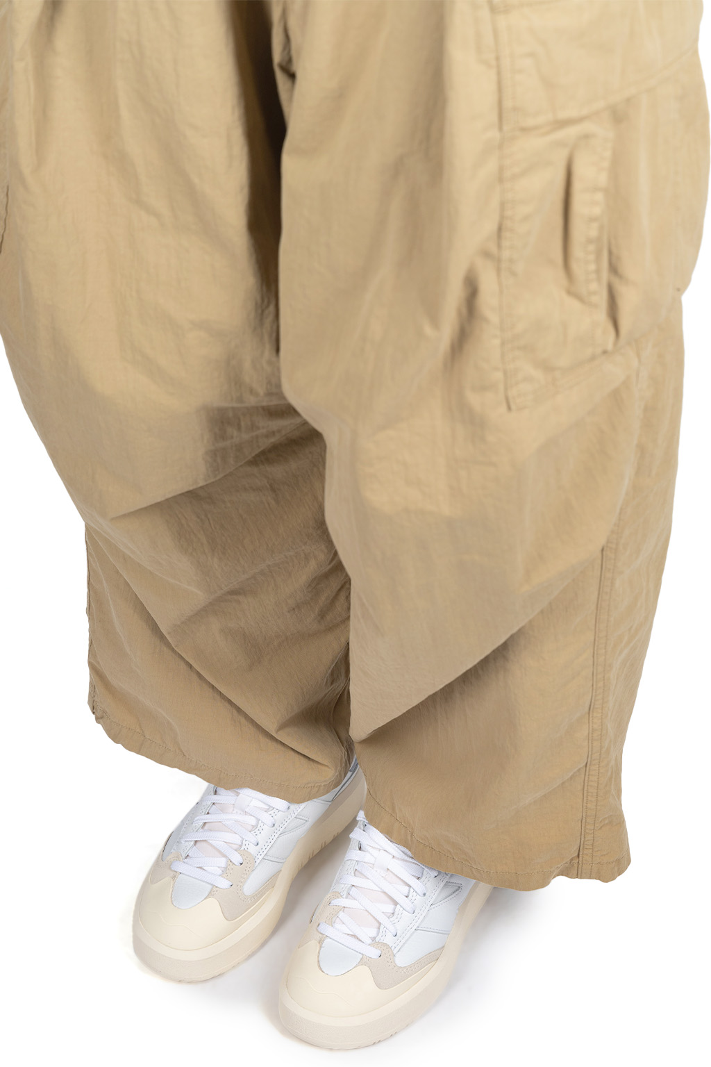 Kapital - Rip Stop JUMBO Cargo Pants - Beige