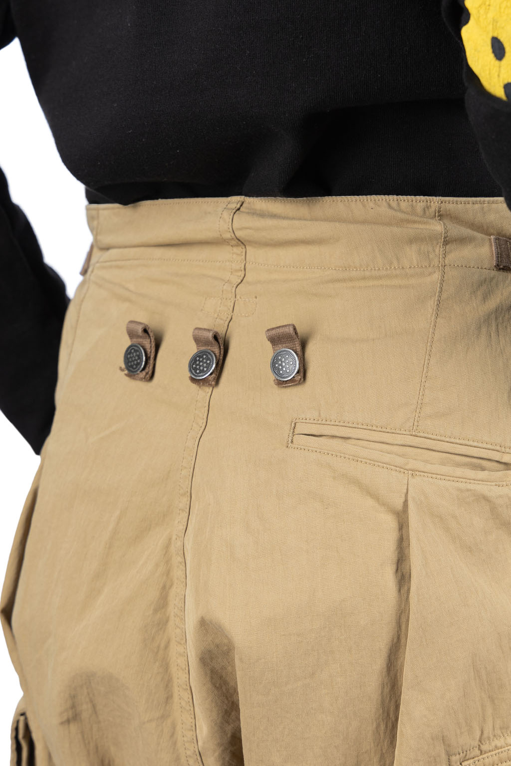Kapital - Rip Stop JUMBO Cargo Pants - Beige