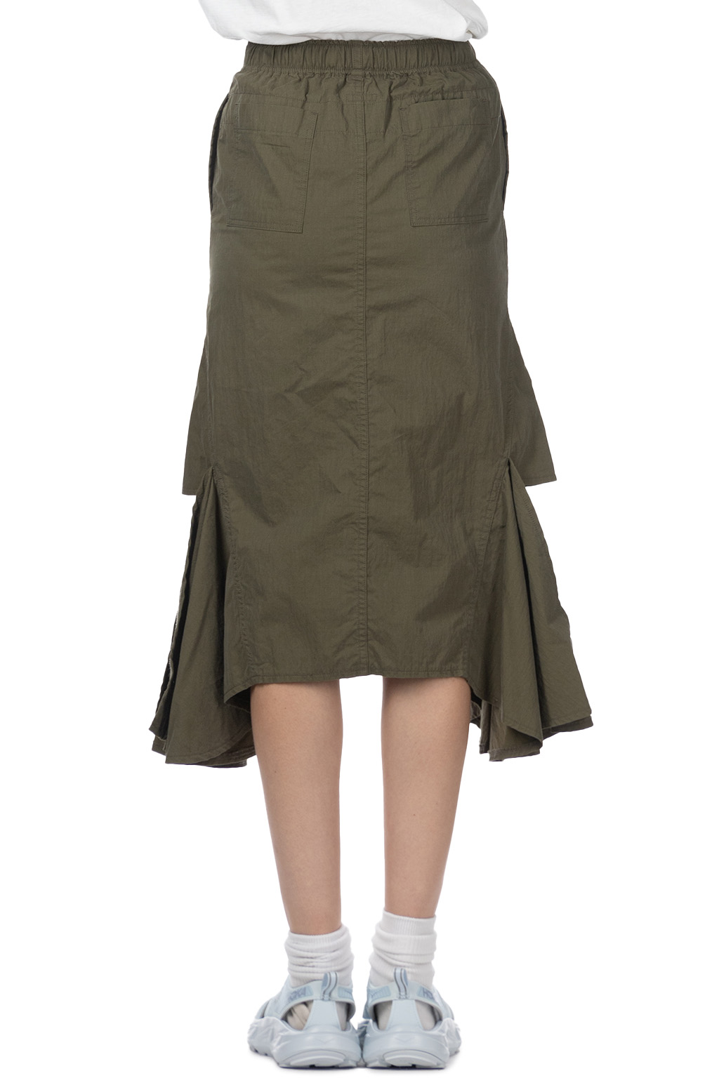 Kapital Ripstop Devil Skirt - Khaki